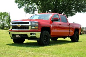 Chevrolet Suburban Suspension Lift Kit - Rough Country - 2 Inch Leveling Kit, Aluminum - Red - '16-'20
